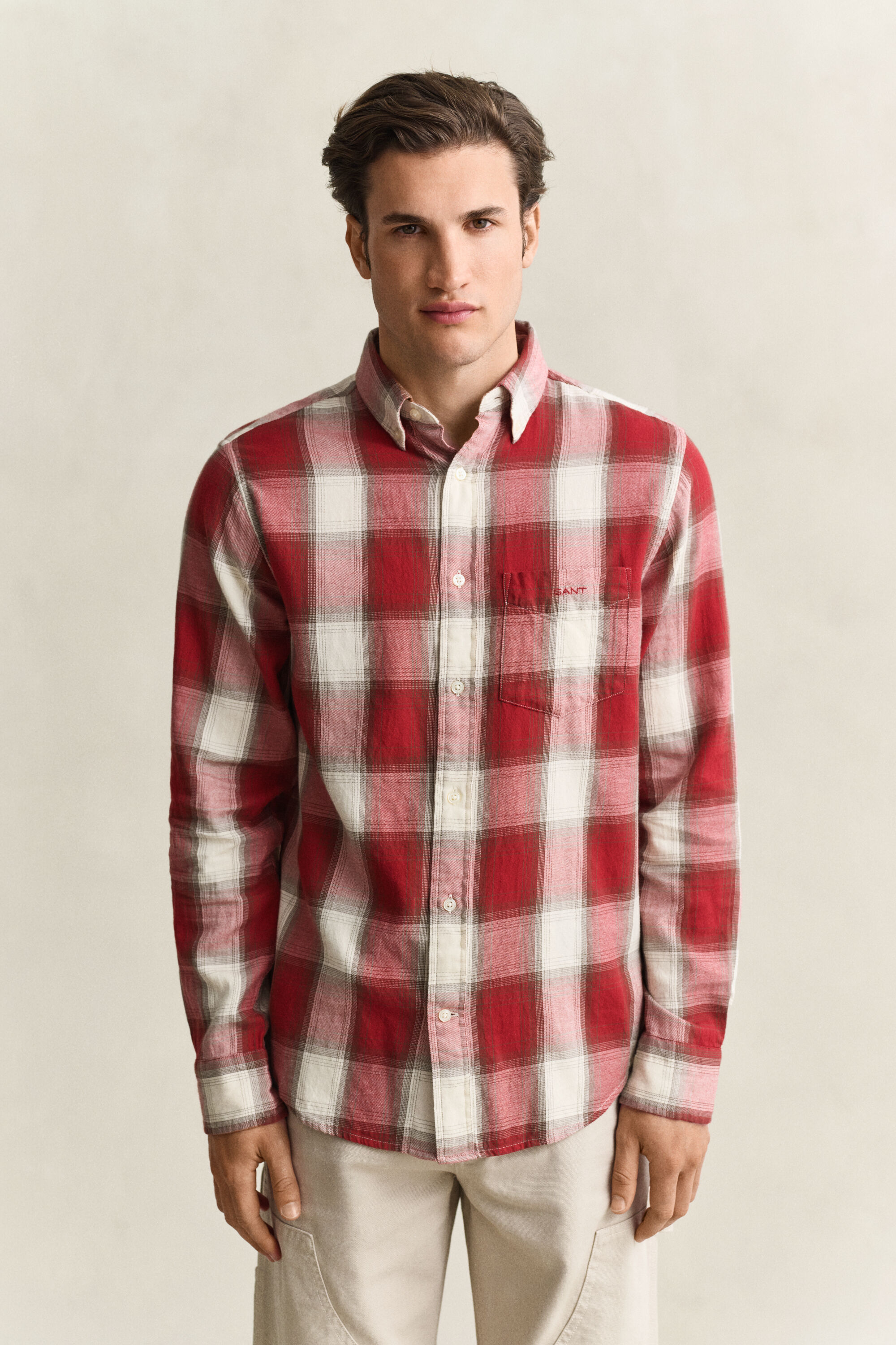 Windblown Flanel Karohemd