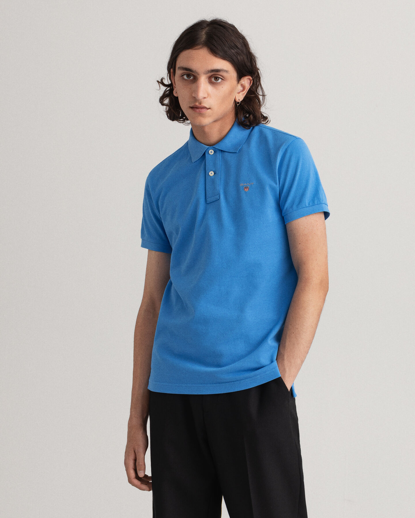 Original Slim Fit Piqu&eacute; Poloshirt