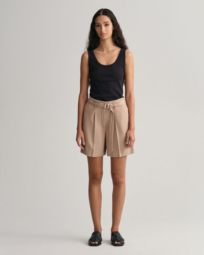 Relaxed Fit Shorts mit G&uuml;rtel
