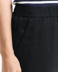 Relaxed Fit Leinenmix Pull-On Hose