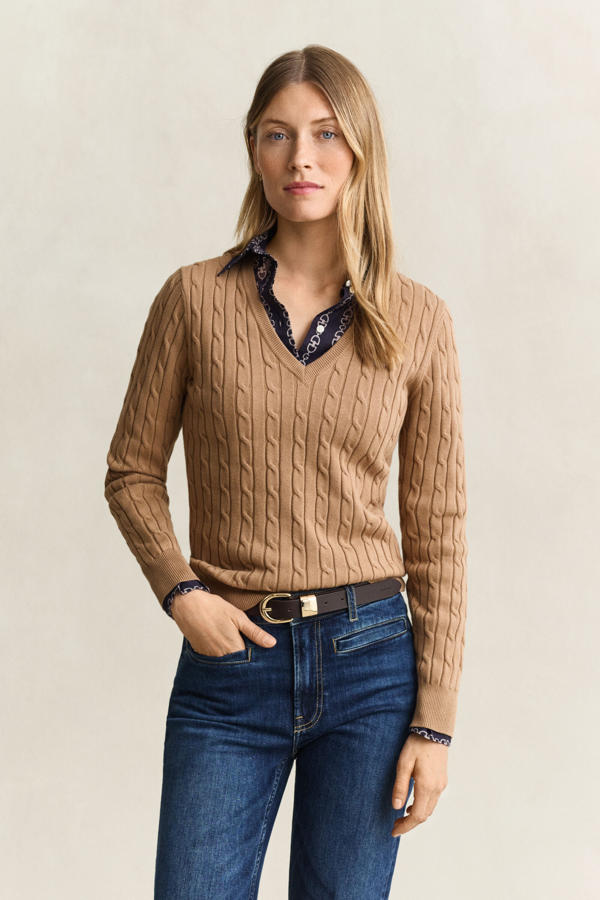 Classic Cable Knit Sweater
