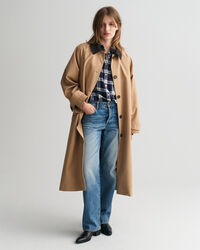 Relaxed Fit Flanellbluse mit Karomuster