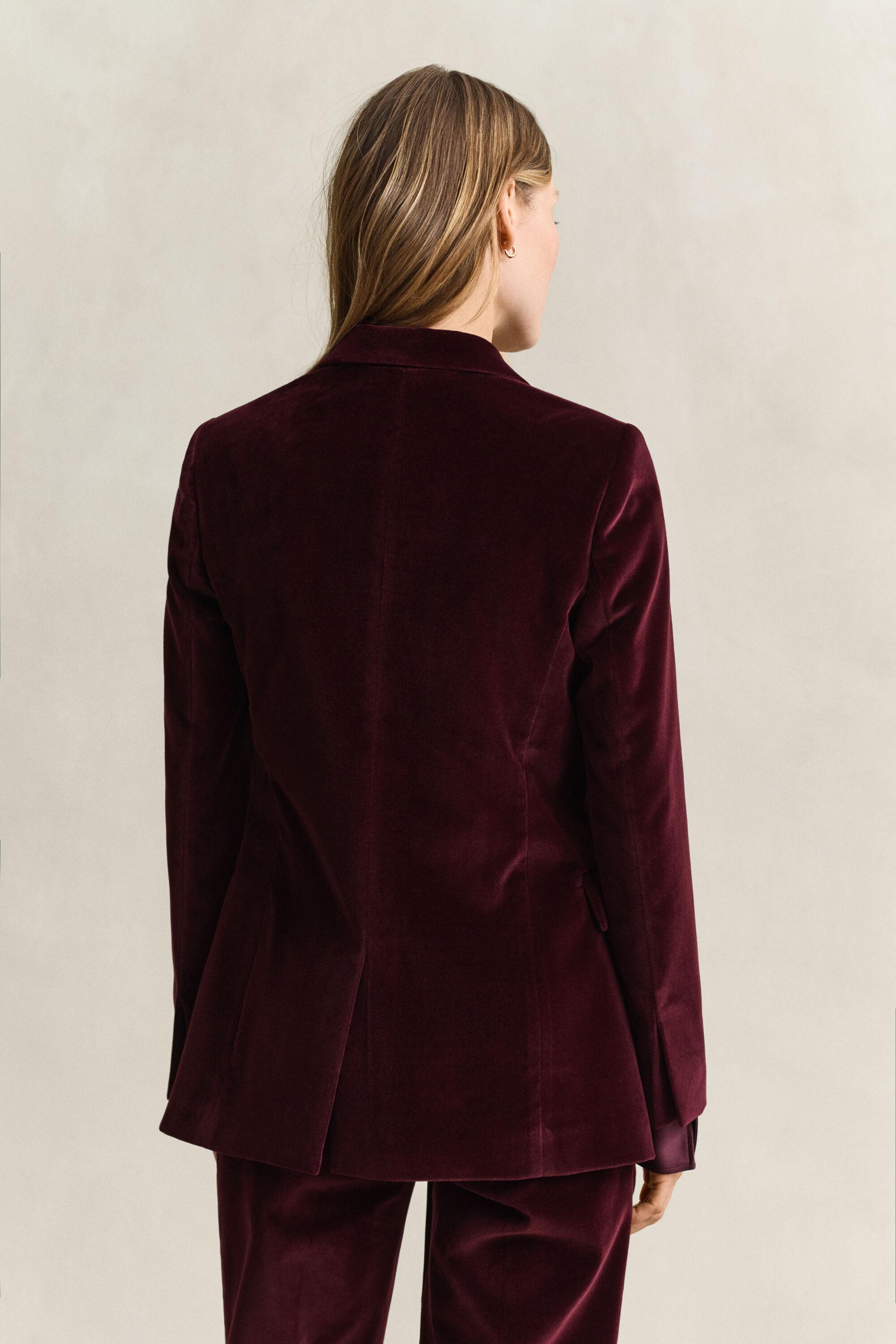 Veste blazer en velours