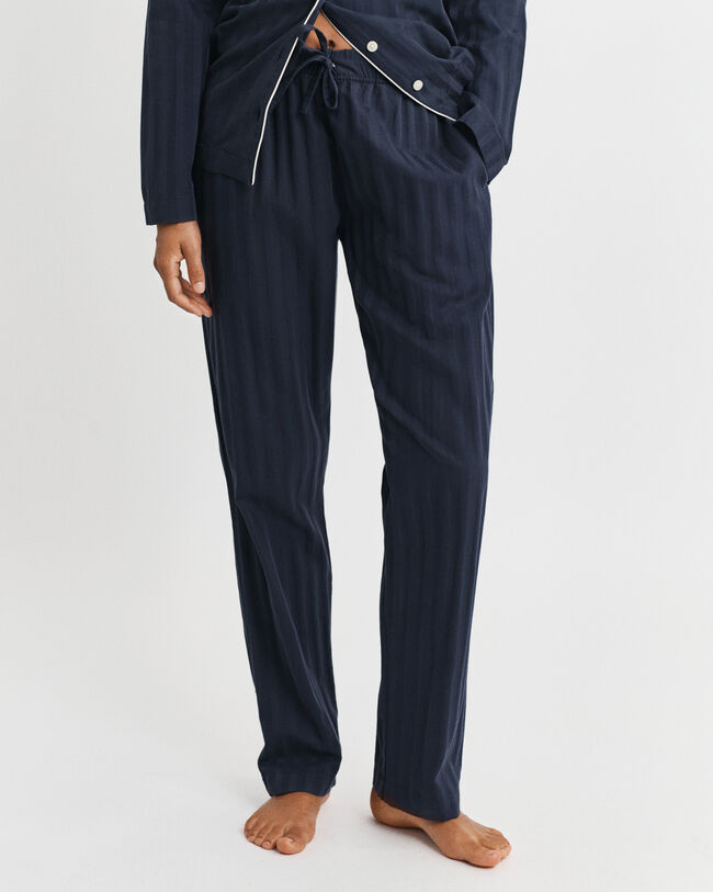 Pyjama mit Satinstreifen in Geschenkbox