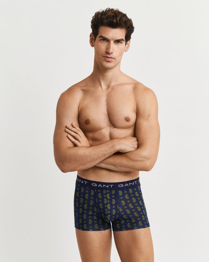 3er-Pack Paisley Boxershorts mit Print in Geschenkbox