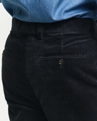 Slim Fit Anzughose aus Cord