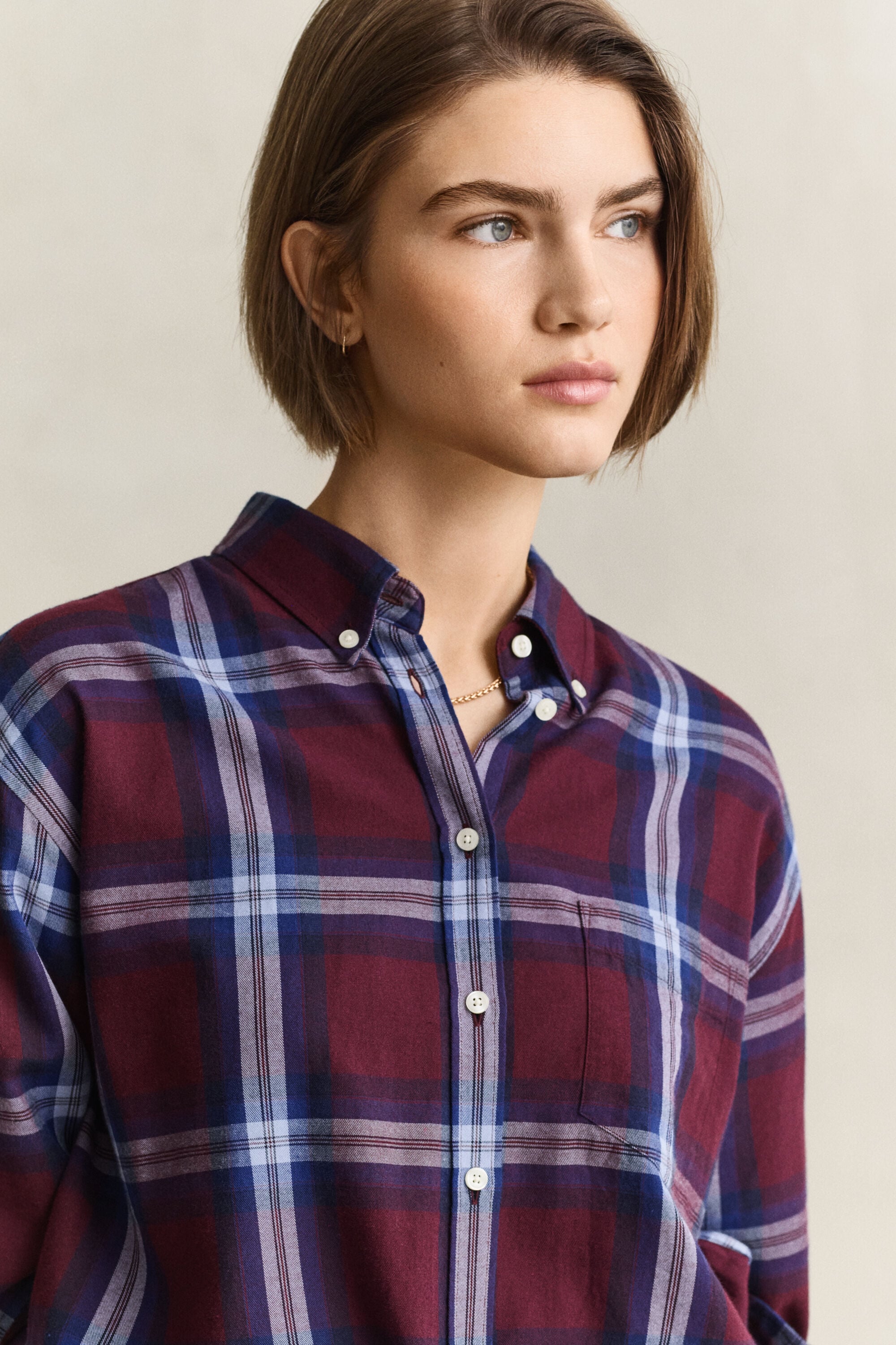Camicia in flanella relaxed