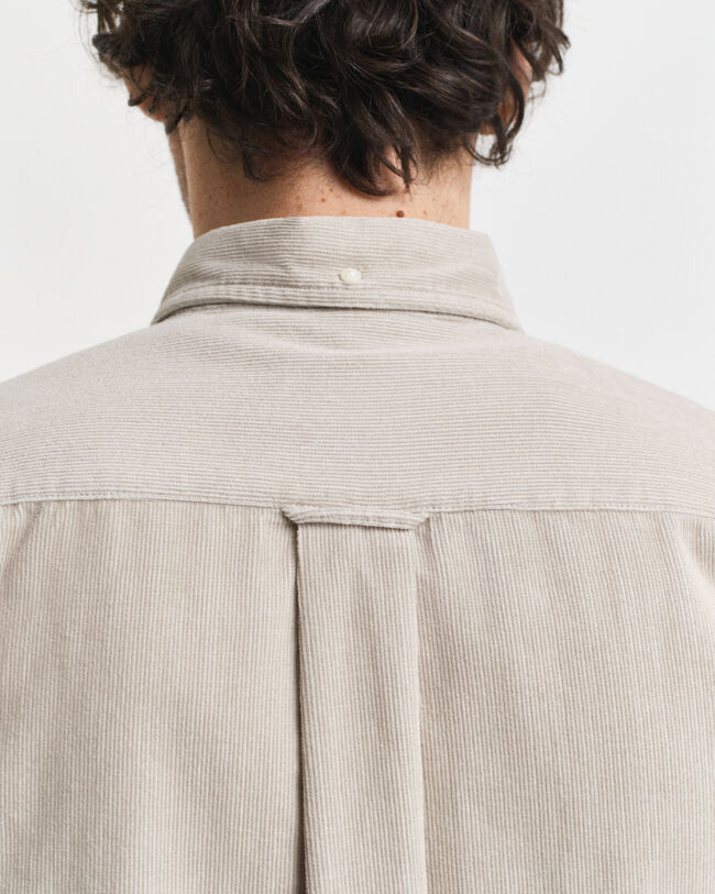 Regular Fit Cordhemd aus Baumwolle