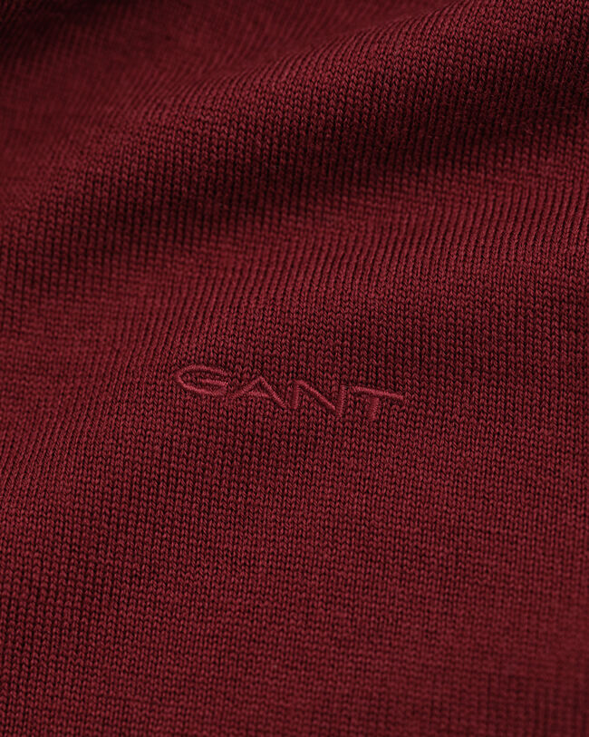 Rundhalspullover aus extra feiner Merinowolle