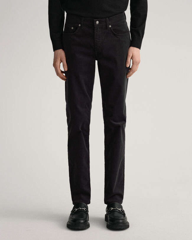 Hayes Slim Fit Cord-Jeans