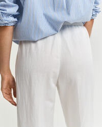 Relaxed Fit Leinenmix Pull-On Hose