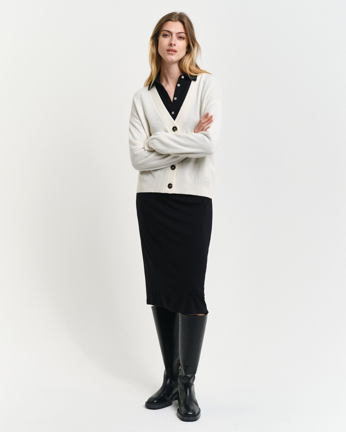 Superfine Lambswool Strickjacke