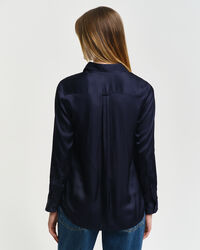 Regular Fit Bluse mit Tasche