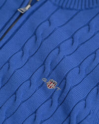 Zopfstrick Troyer aus Baumwolle