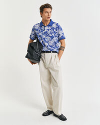 Tropical Print Poloshirt