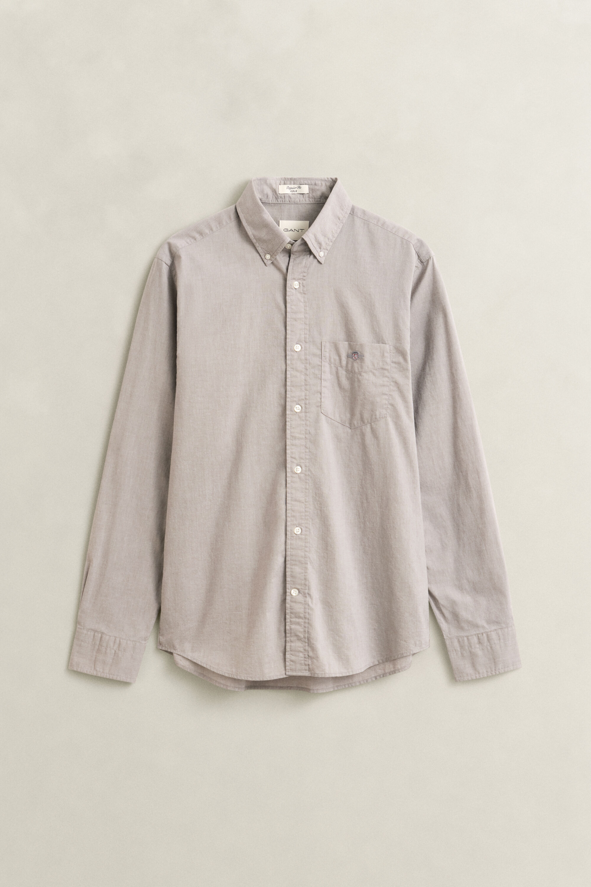 Camicia classica in popeline regular fit