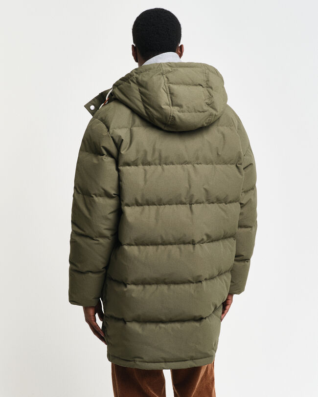 Heavy Mittellange Daunenjacke