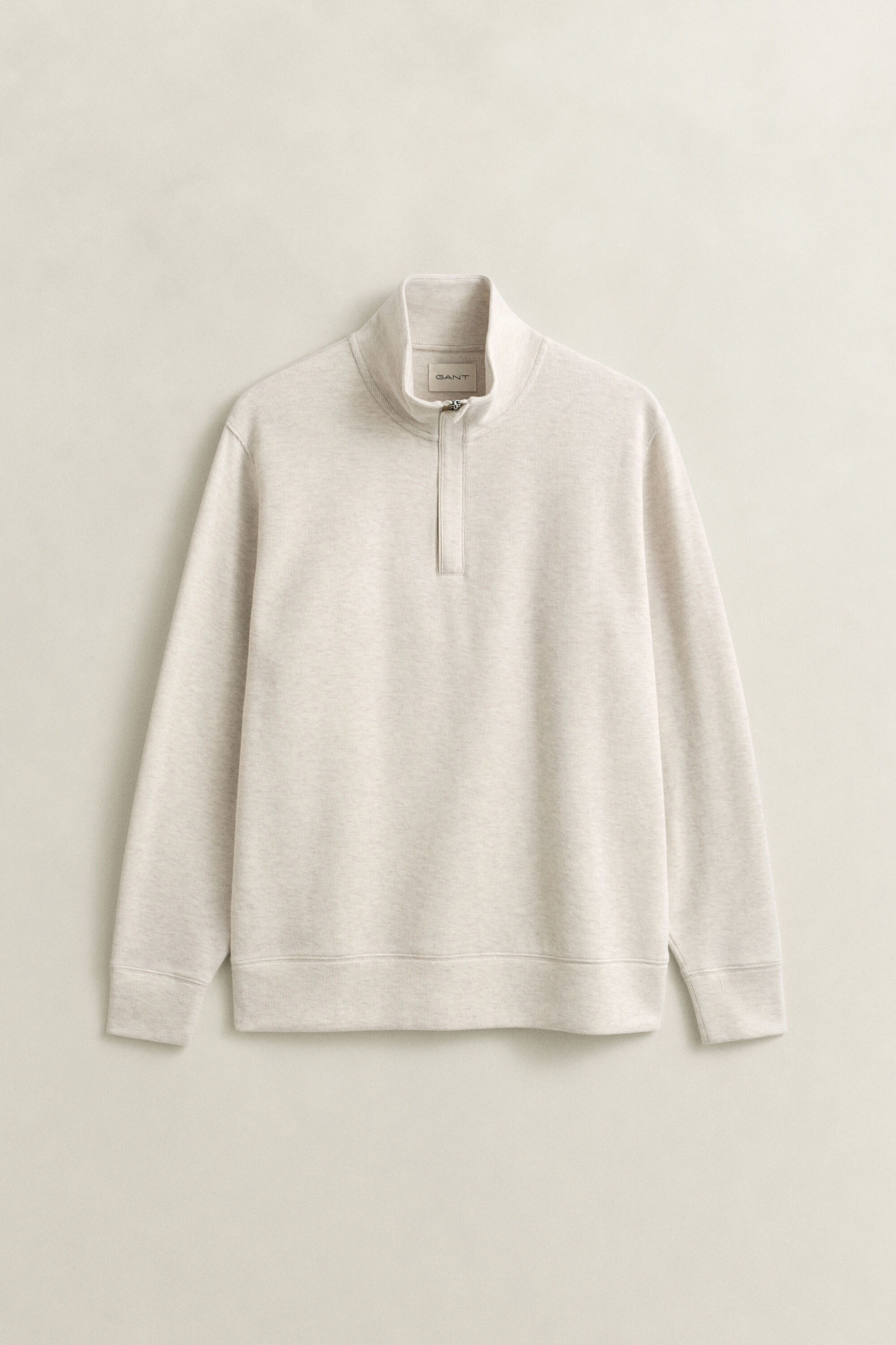 Sweat-shirt à demi-zip Sacker Rib