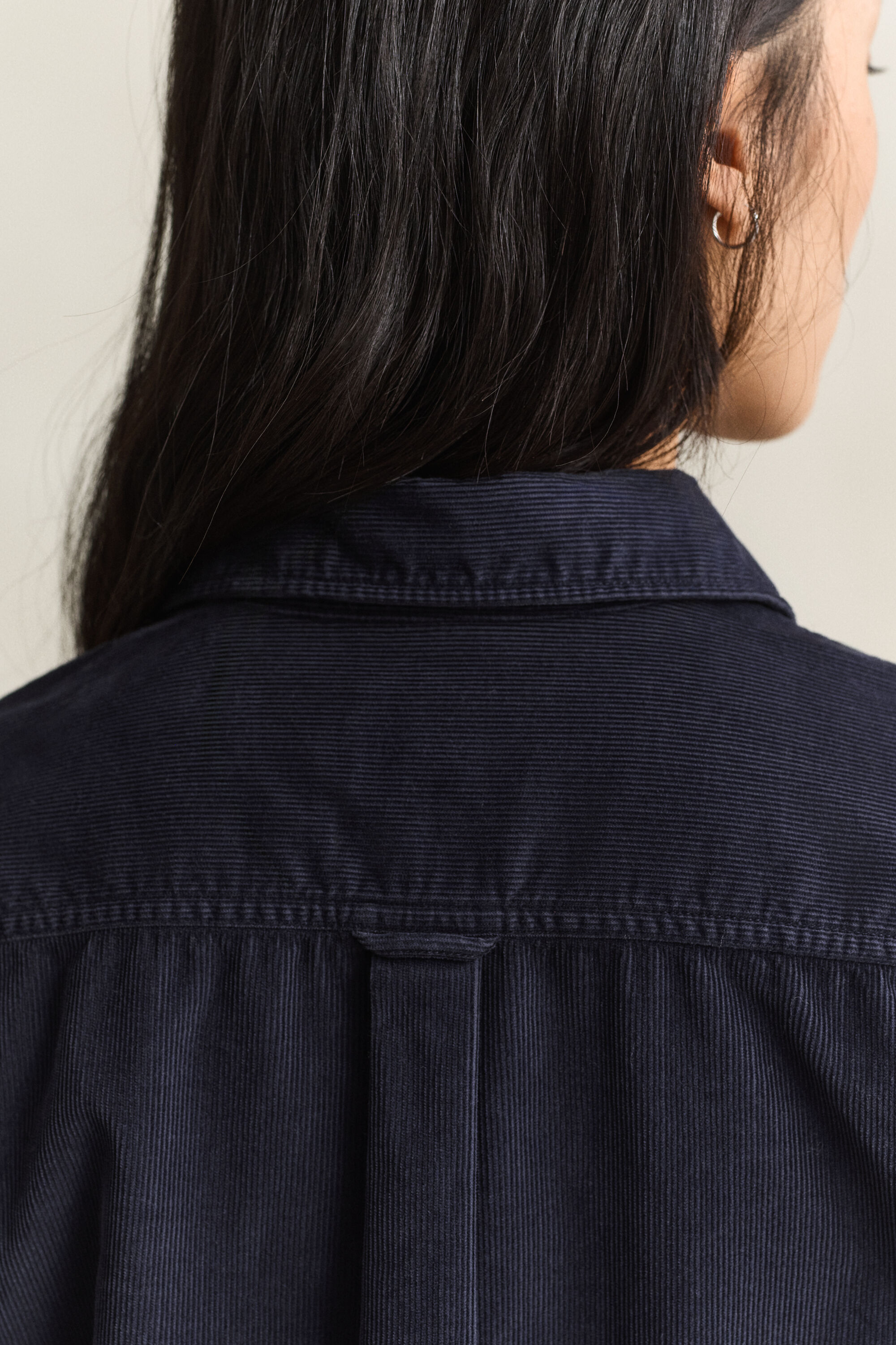 Camicia in velluto a coste regular