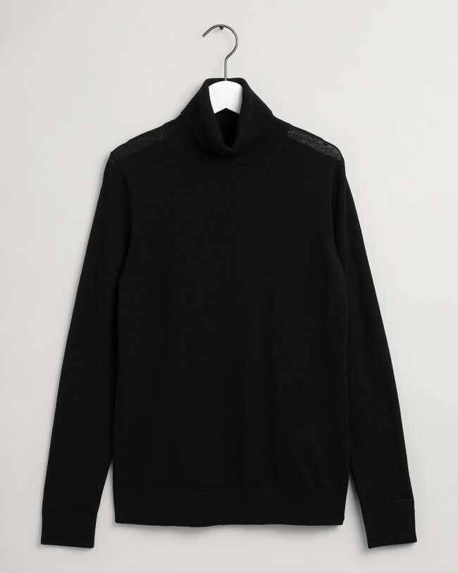 Waschbarer Merino Rollkragenpullover