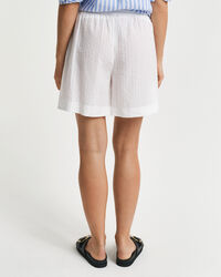 Tonal Seersucker Shorts mit Streifen