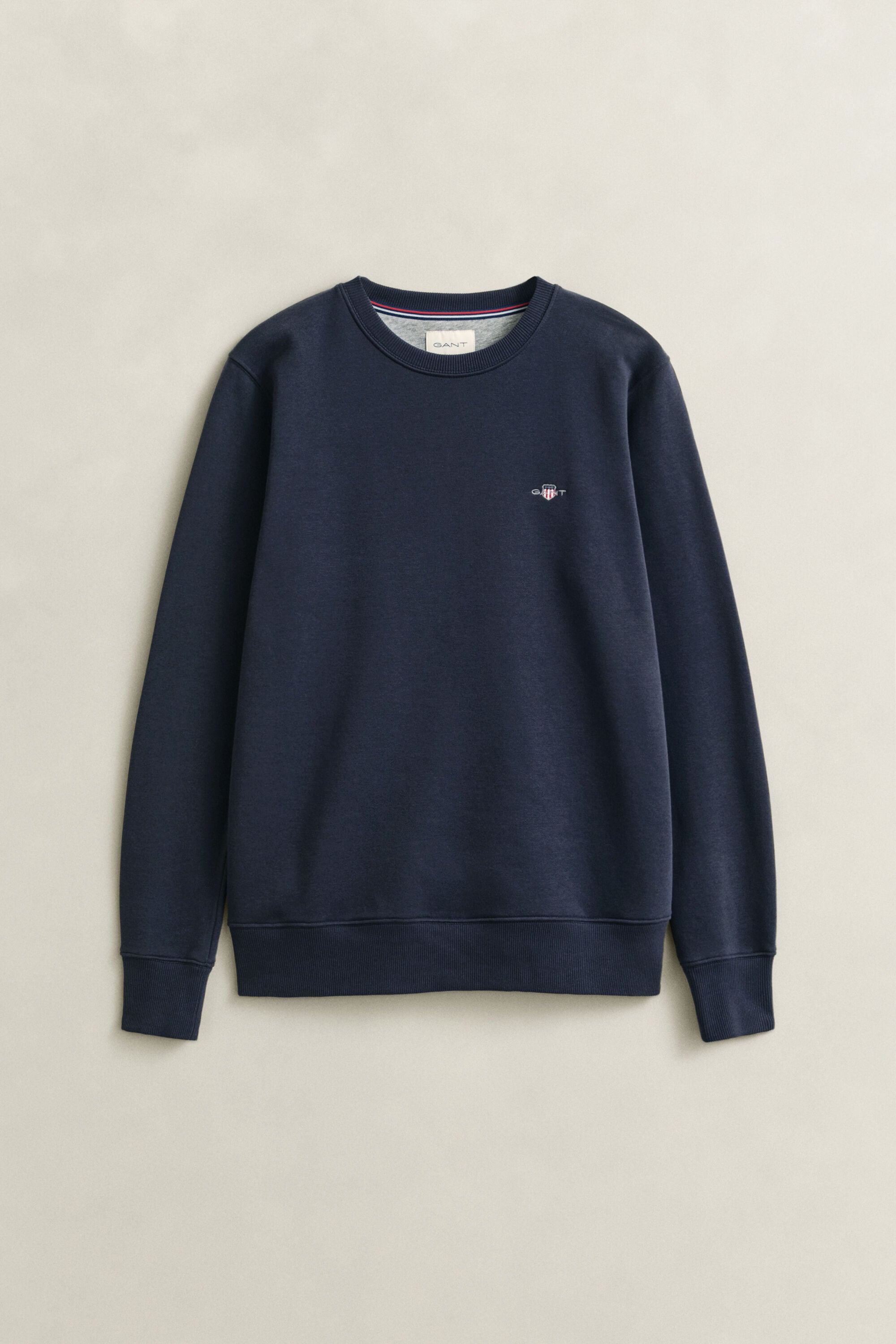 Sweat-shirt col rond avec écusson
