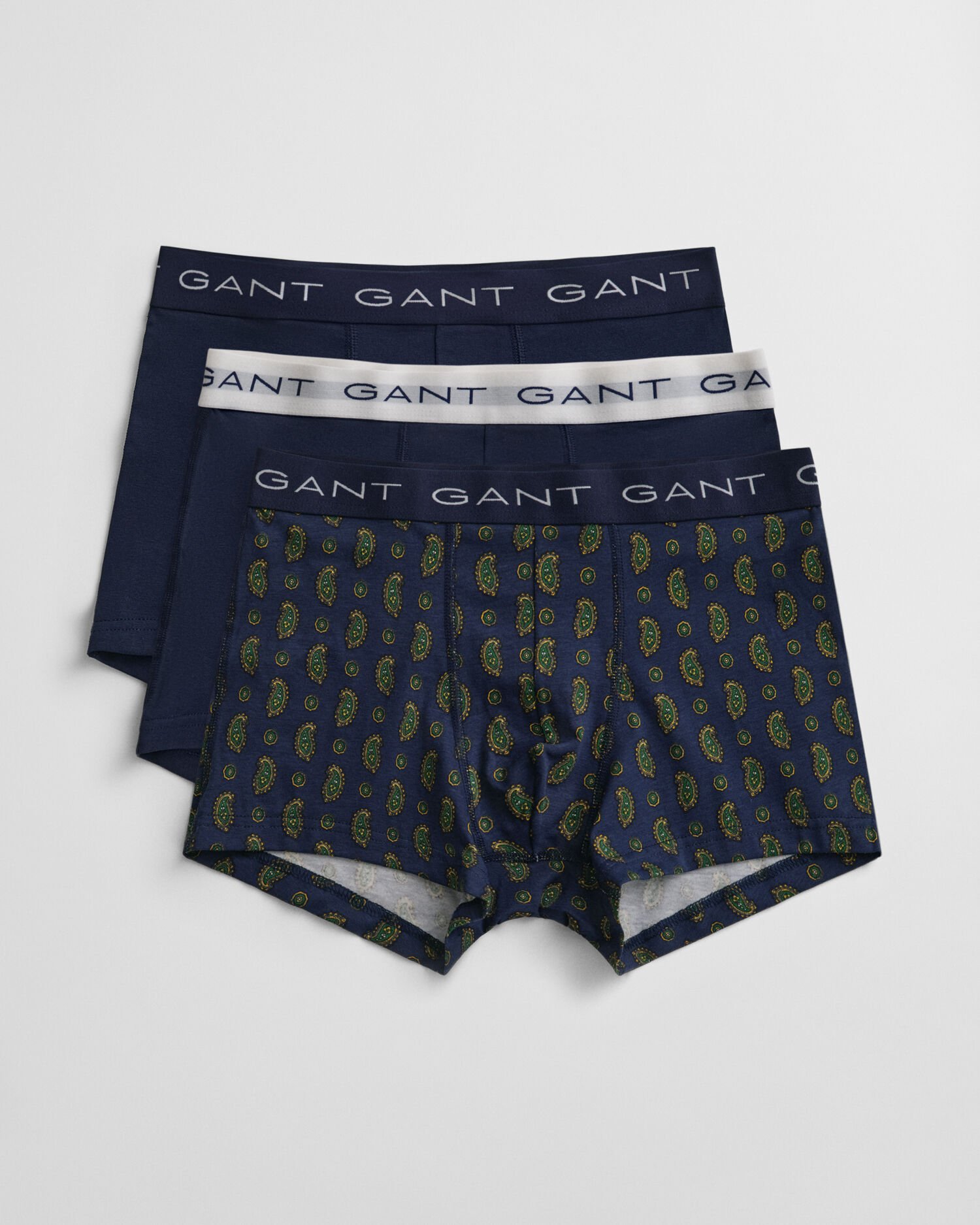 3-Pack Paisley Print Trunks Gift Box