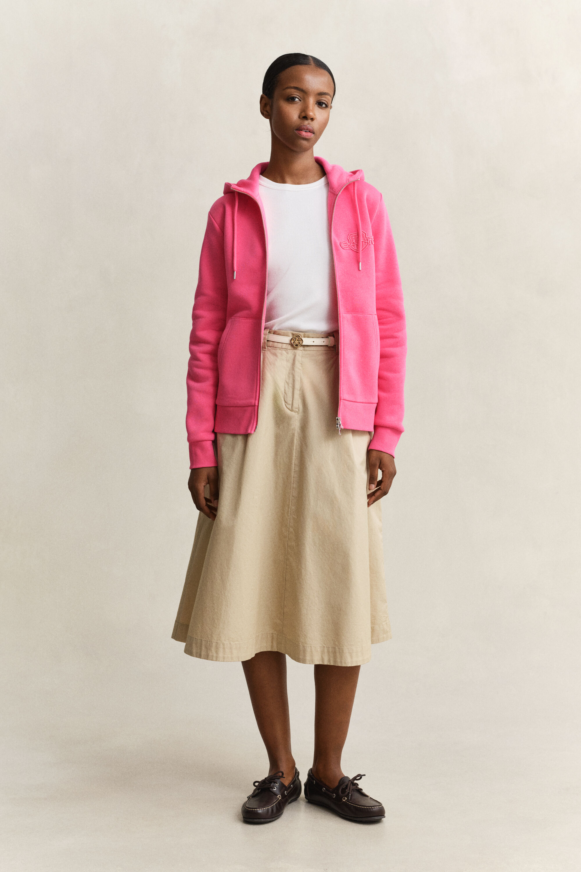 Tonal Shield Sweatjacke