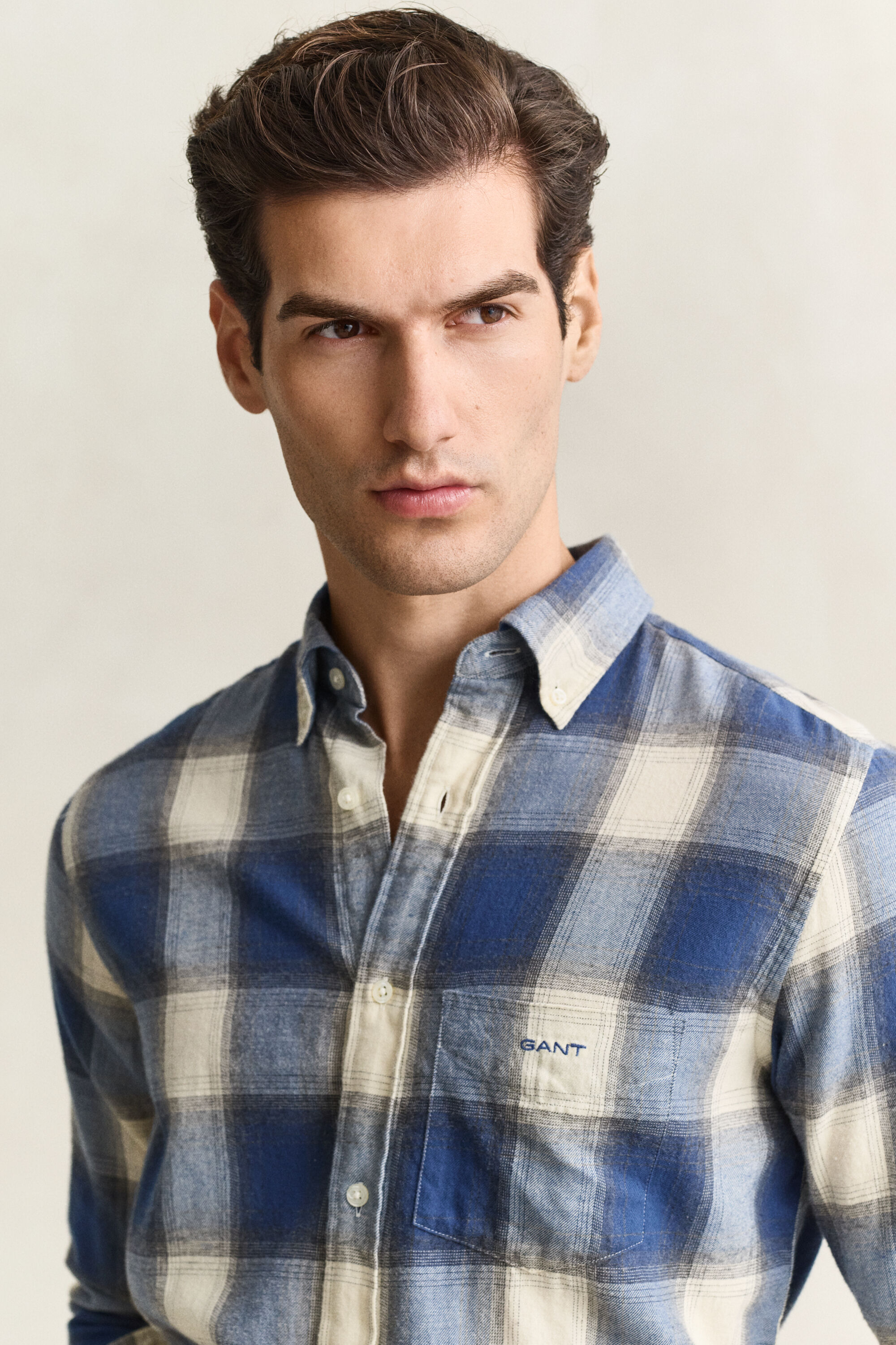 Windblown Flanel Karohemd
