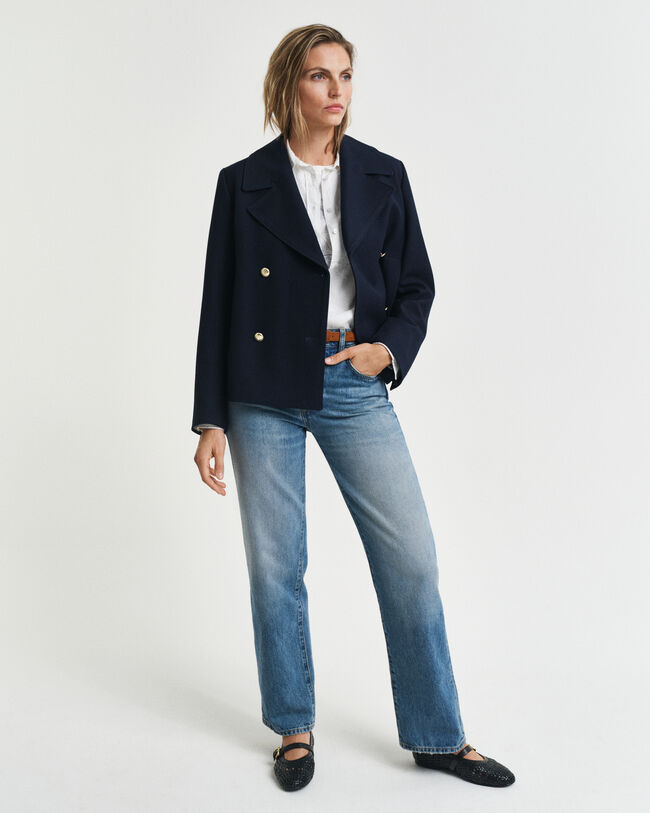 Regular Fit Leinenbluse