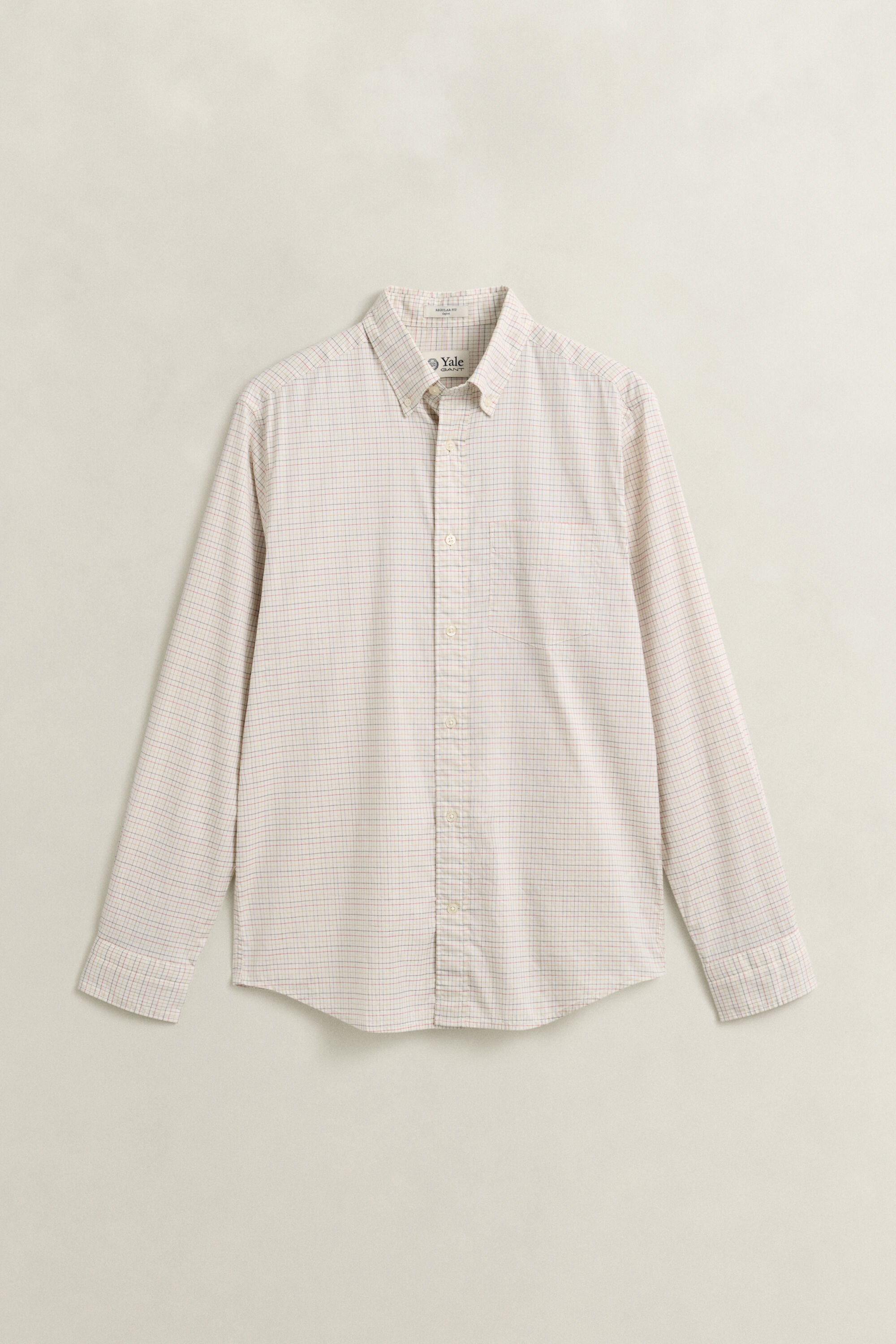 Kariertes Gant x Yale Oxford-Hemd