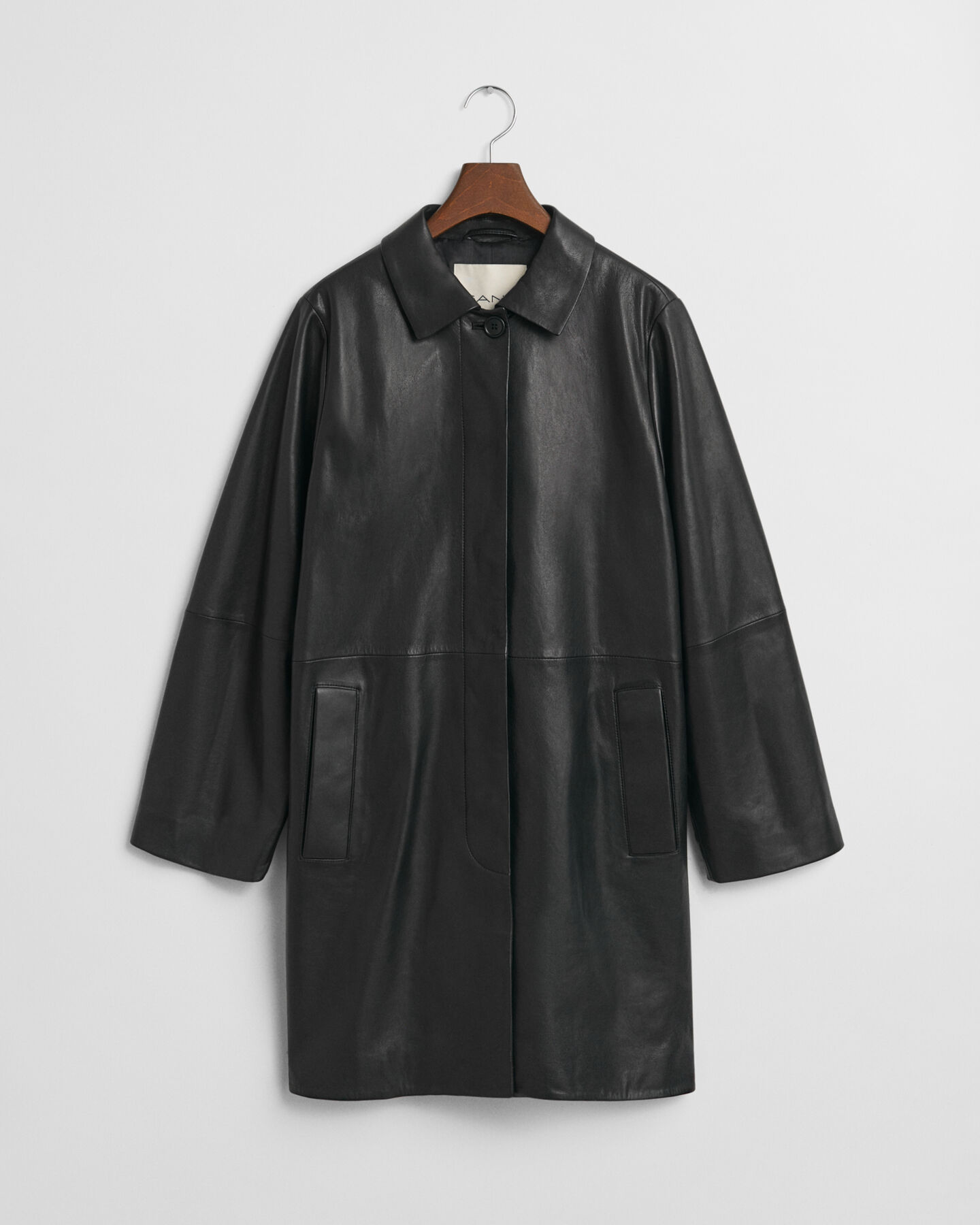 Kurzmantel aus Leder