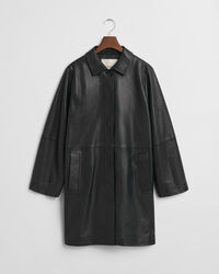 Kurzmantel aus Leder