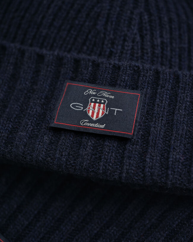 Kids Beanie und Schlauchschal aus Wollmix im Geschenkset