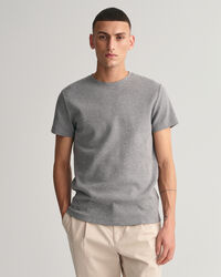 T-Shirt mit Waffelstruktur