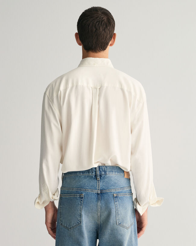 Relaxed Fit Seidenbluse