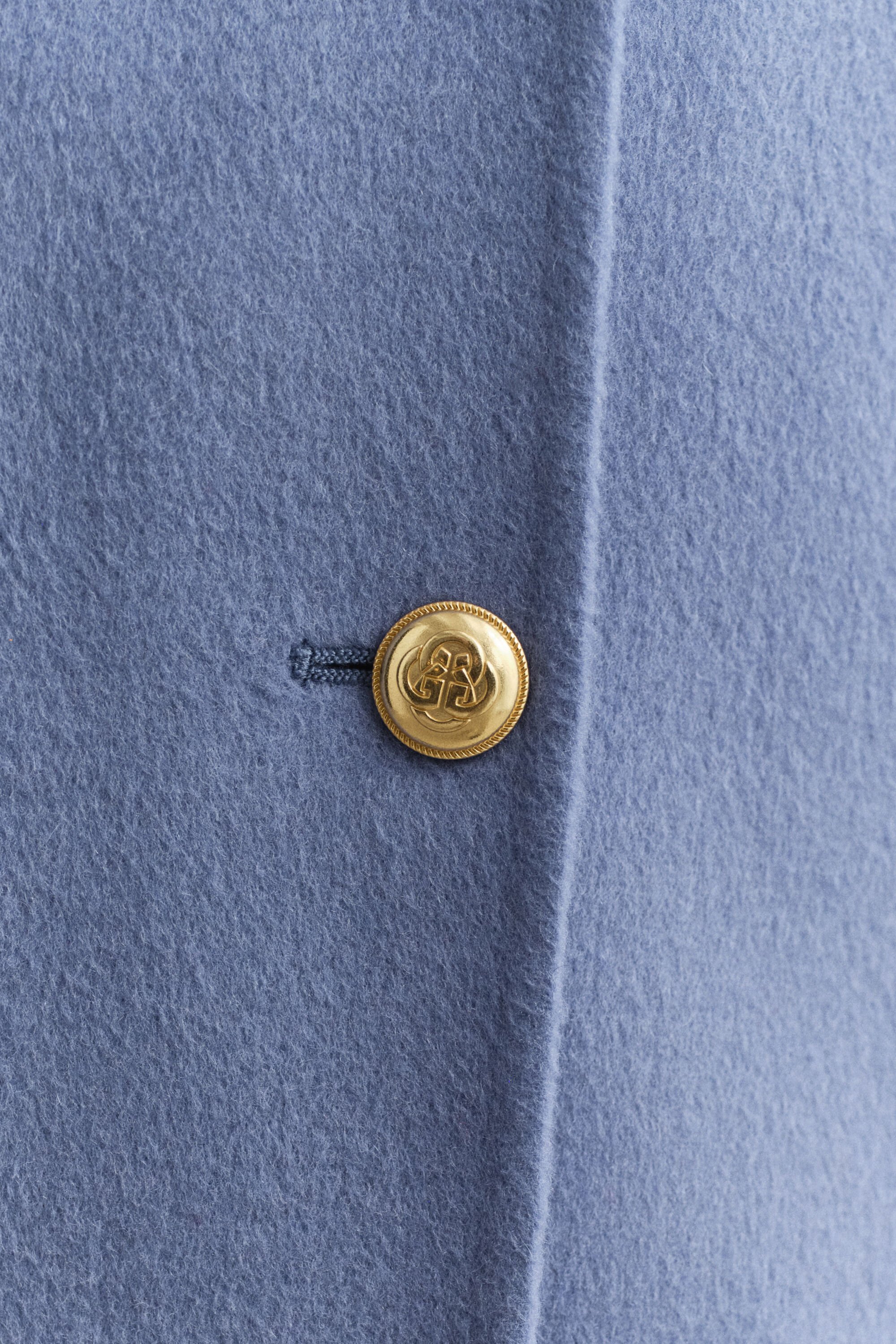 Caban surpiqué à la main