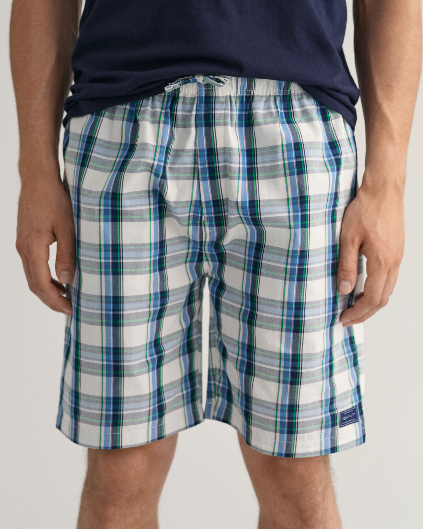 Pyjama-Shorts mit Karomuster