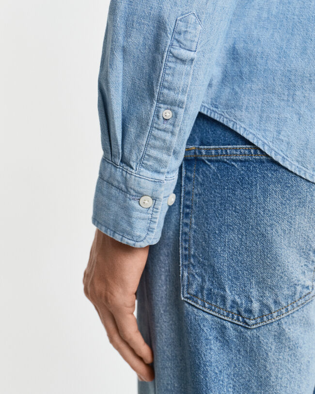 Regular Fit Chambray Hemd