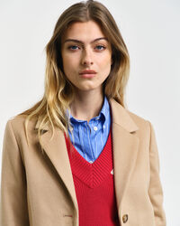 Classic Tailored Fit Wollmantel