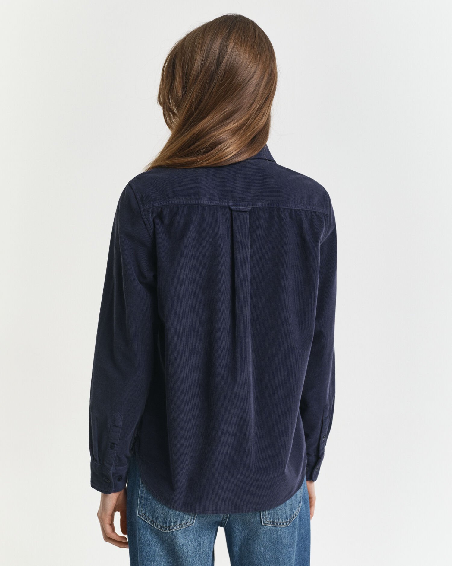 Camicia in velluto a coste regular fit