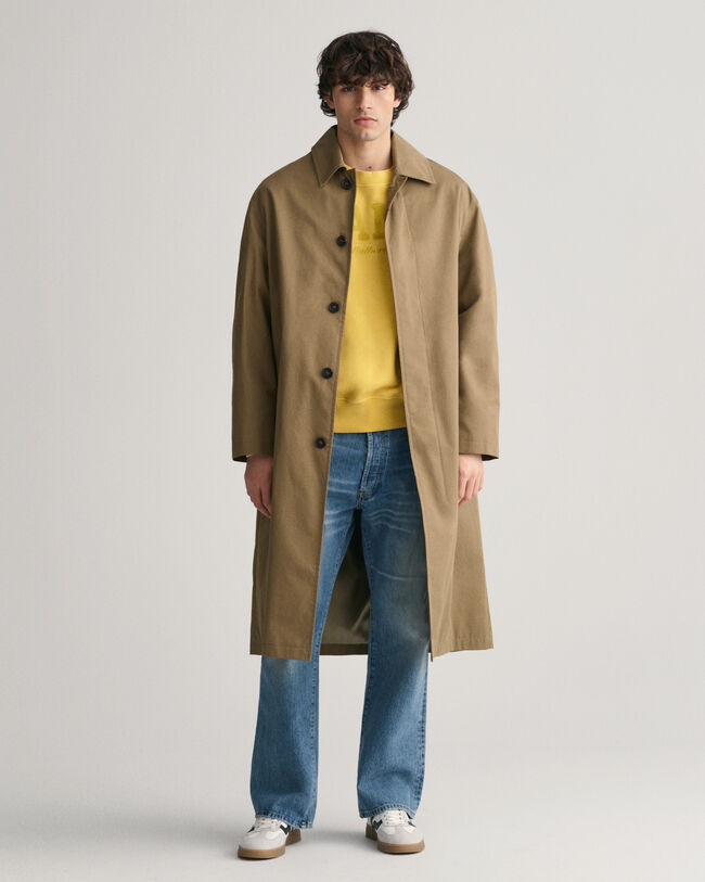 Car Coat Mantel aus Baumwolle