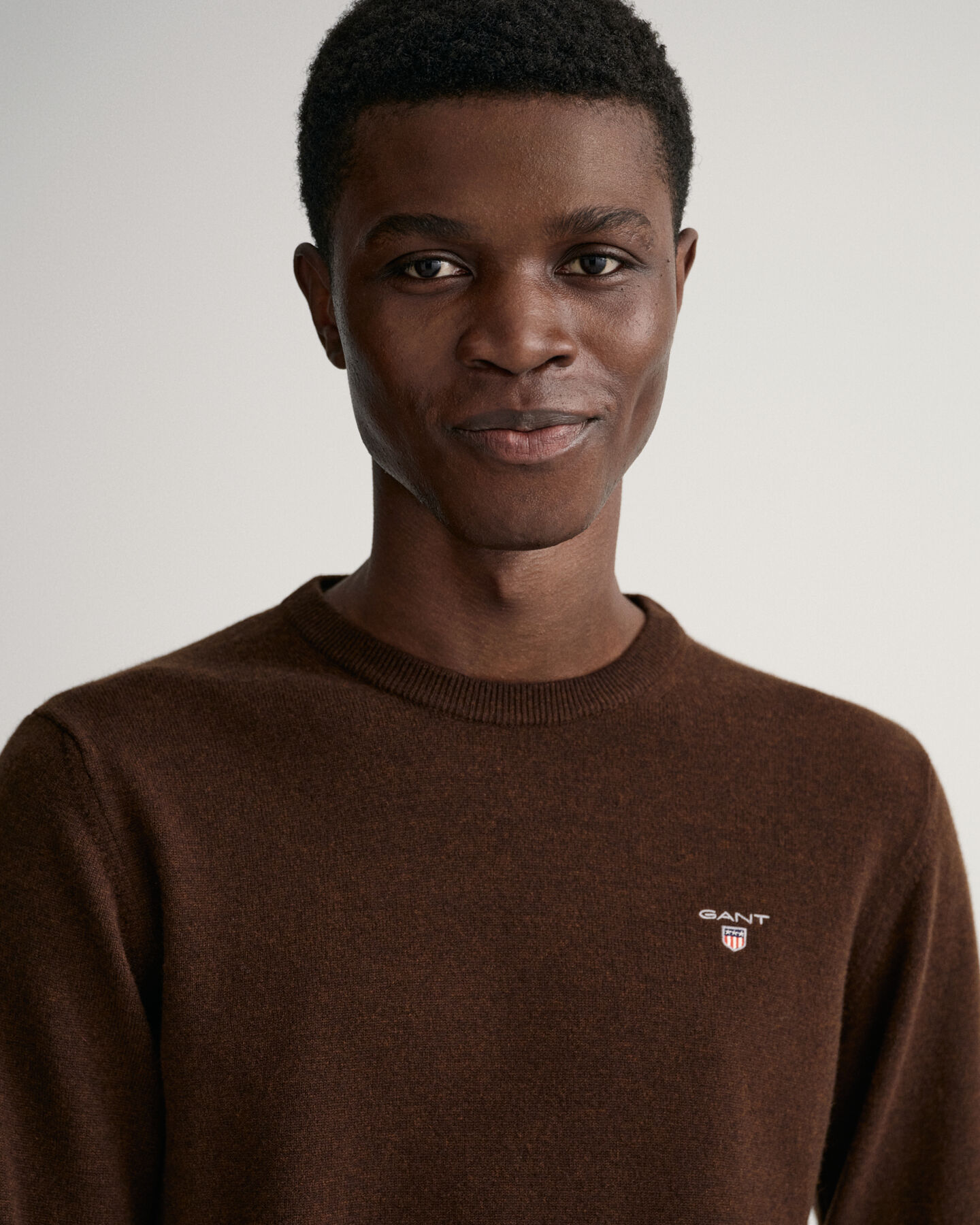 Rundhalspullover aus Super Fine Lambswool