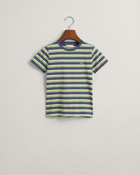 Kids Shield T-Shirt mit Streifen