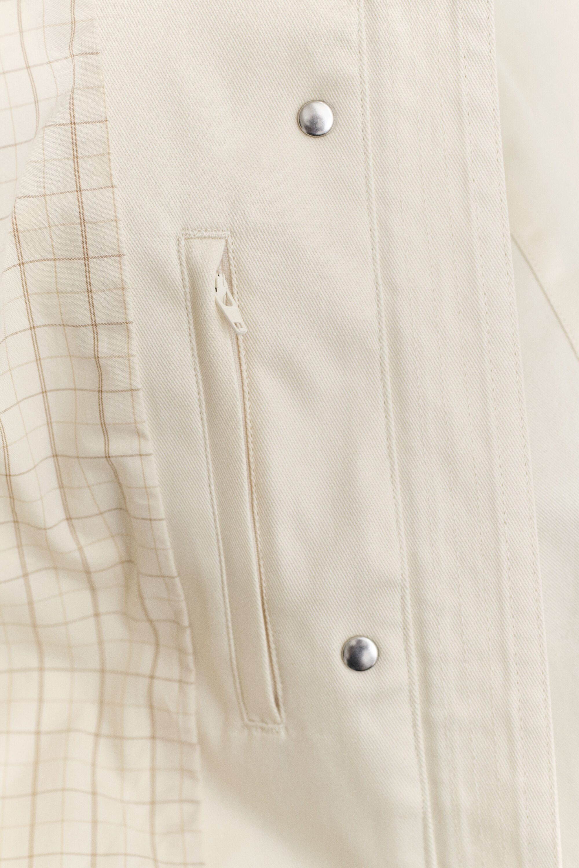 Decker-Jacke aus Baumwolle