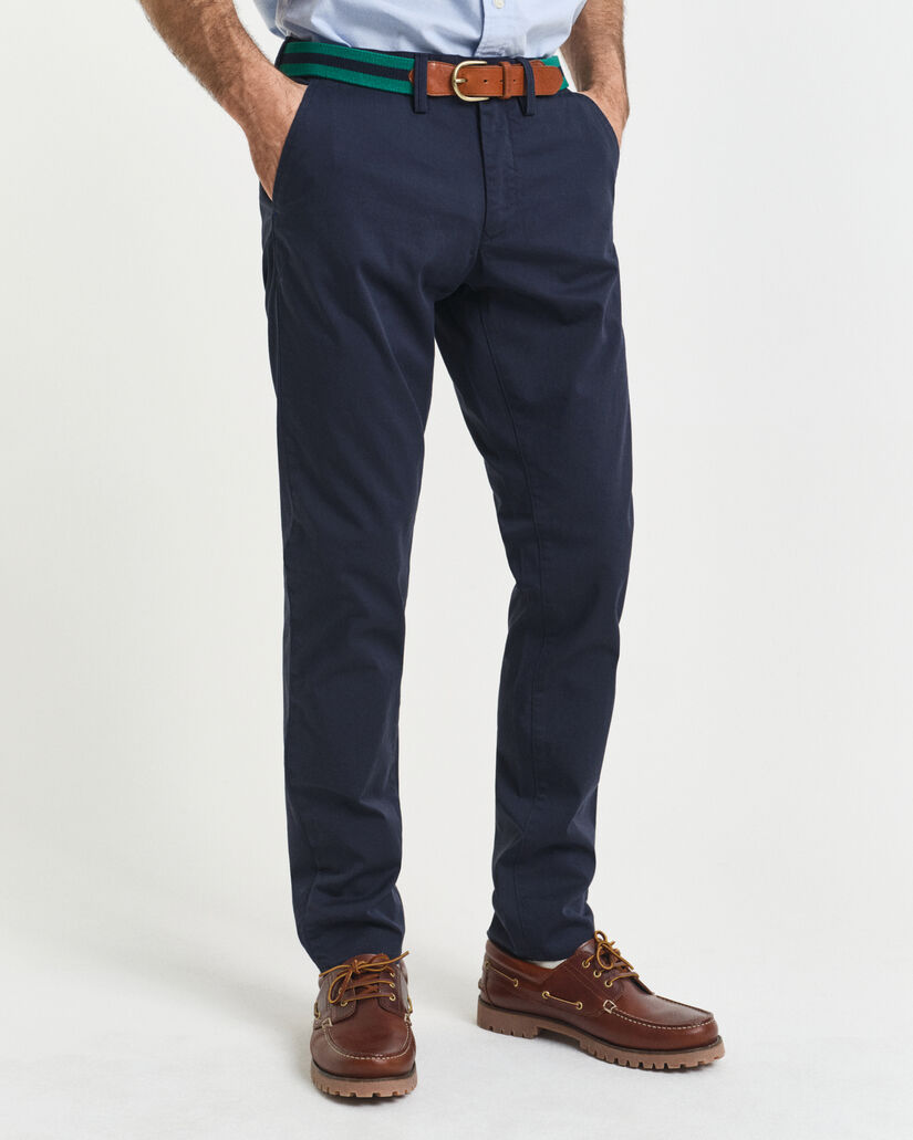 Slim Fit Twill Chinohose