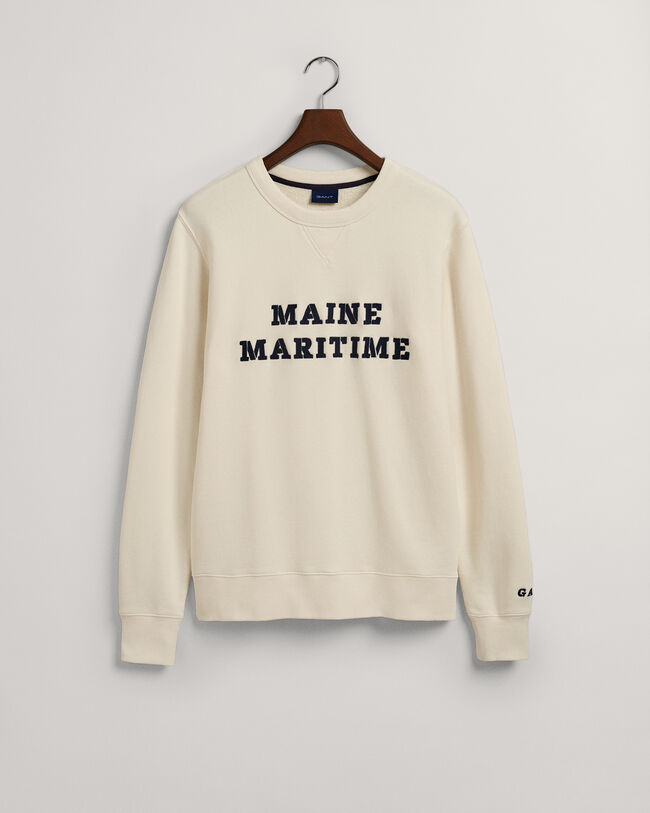 Maritime Rundhals-Sweatshirt