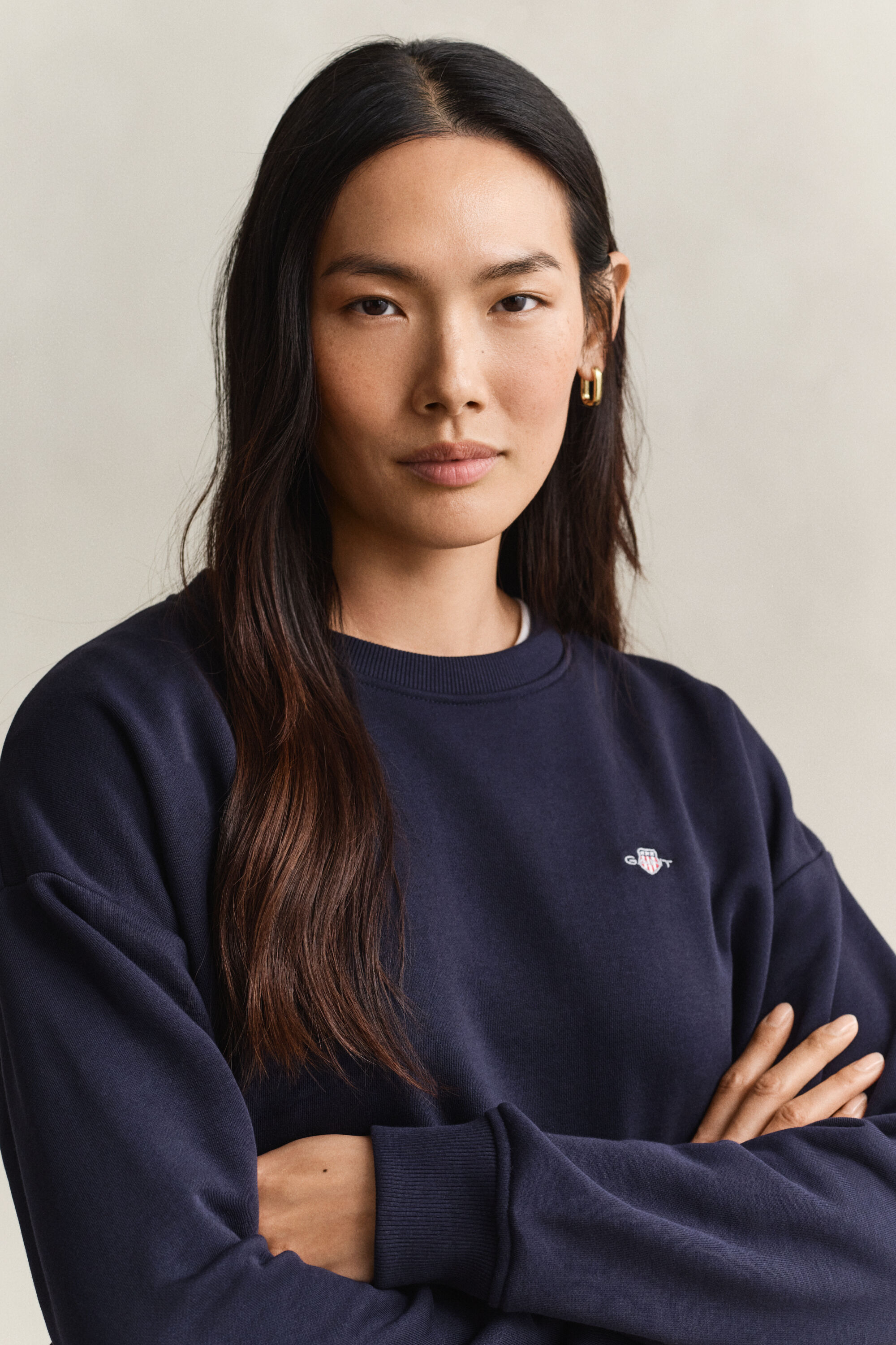 Sweat-shirt avec écusson