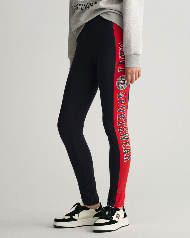 Teen Girls Crest Shield Leggings