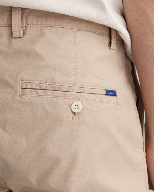 Hallden Slim Fit Sunfaded Chinohose